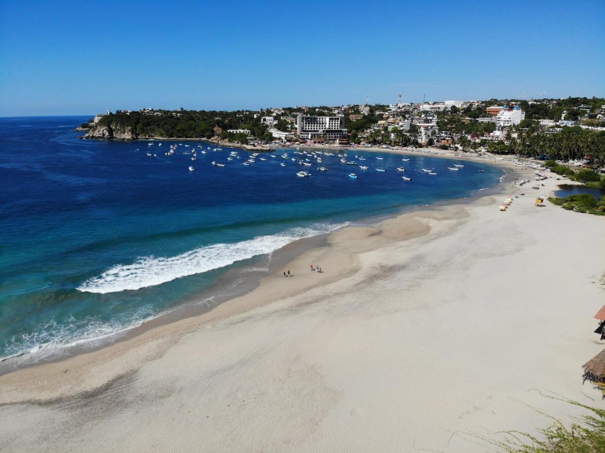 Bungalows Santa Cruz Puerto Escondido  Εξωτερικό φωτογραφία